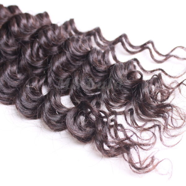 Virgin Hair Bundles Deep Wave Curly 5pcs - Image 3
